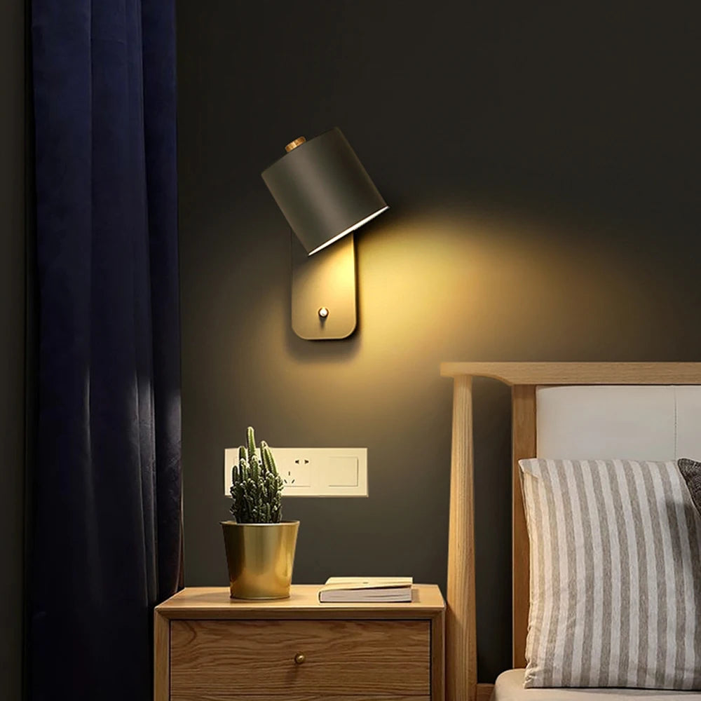 LED Wall Lamp – Nordic Modern Adjustable Design