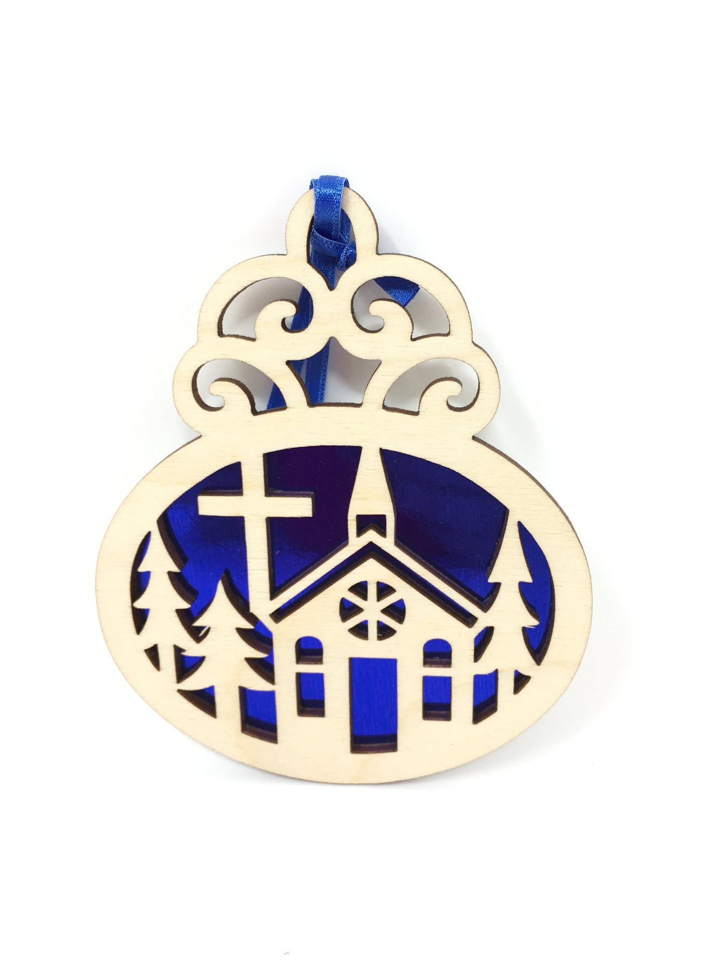 Church Bulb Ornament