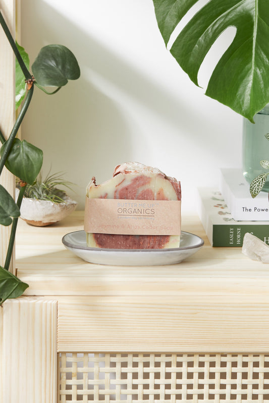 Jasmine, Atlas Cedar & Pine Organic Soap