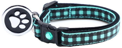 Black Buffalo Plaid - Breakaway Cat Collar