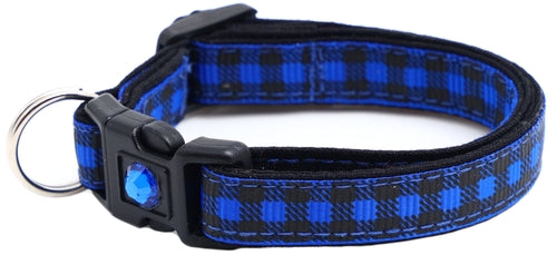 Black Buffalo Plaid - Breakaway Cat Collar
