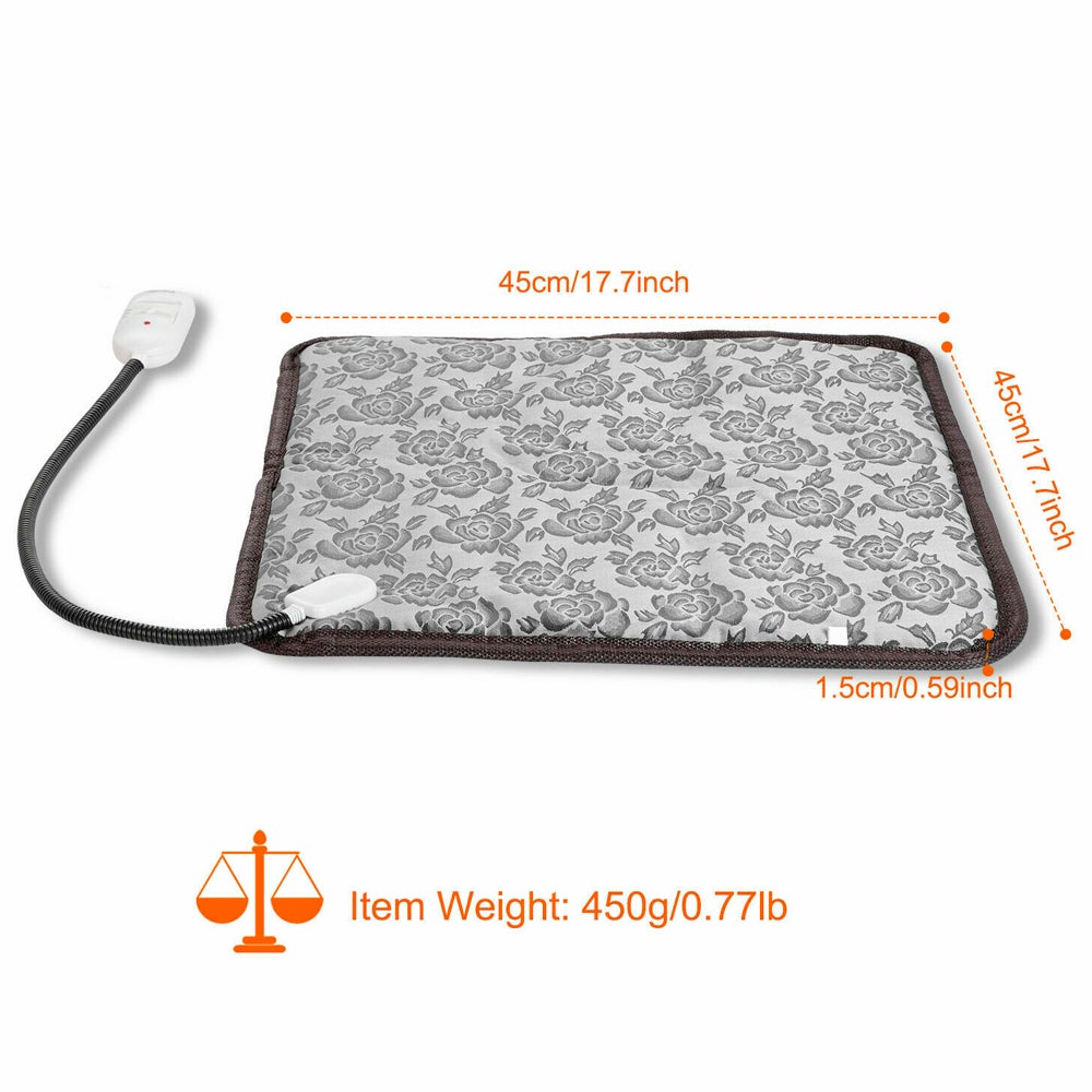 Thermal Heating Waterproof Bed Pad for Pets – Adjustable & Portable