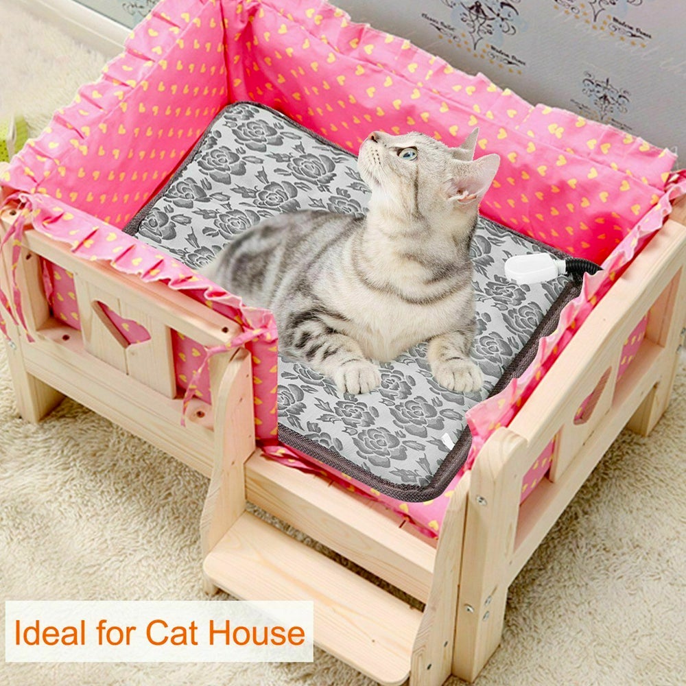 Thermal Heating Waterproof Bed Pad for Pets – Adjustable & Portable