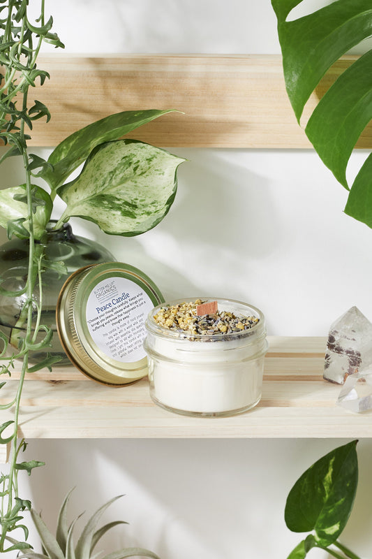 Peace Candle – Serenity & Mindfulness Soy Intention Candle