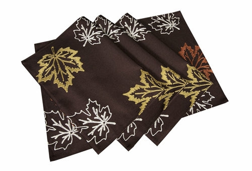 Rustic Autumn Placemats – Set of 4 (14" x 20")