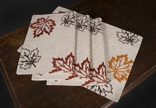 Rustic Autumn Placemats – Set of 4 (14" x 20")