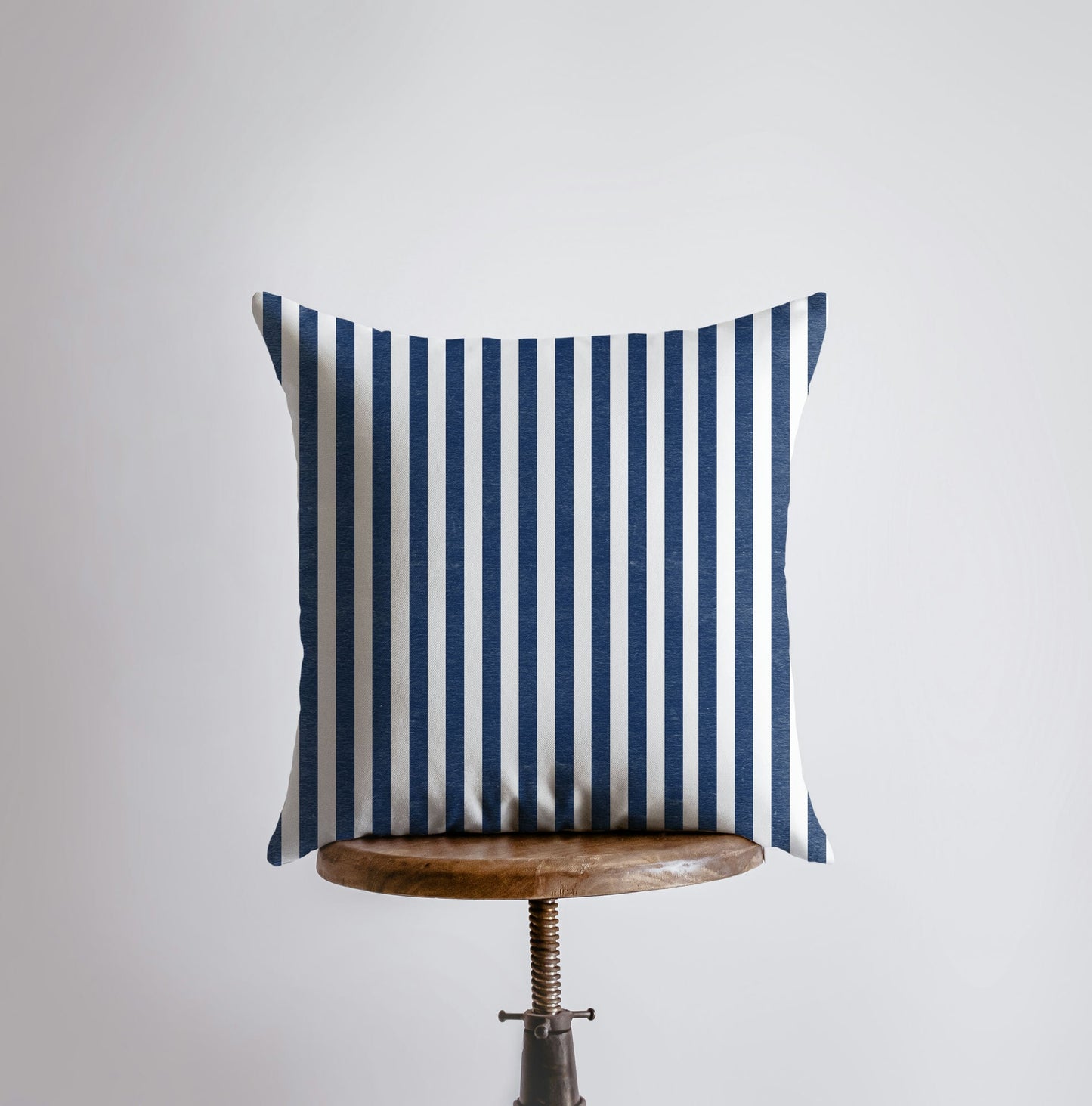 Bold Stripes Bright Stars Throw Pillow Cover – Double-Sided