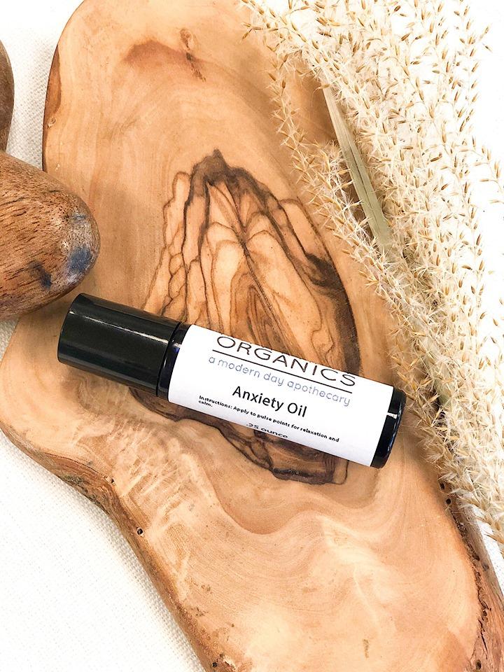 Anxiety Relief Roller Ball – Organic Essential Oil Blend