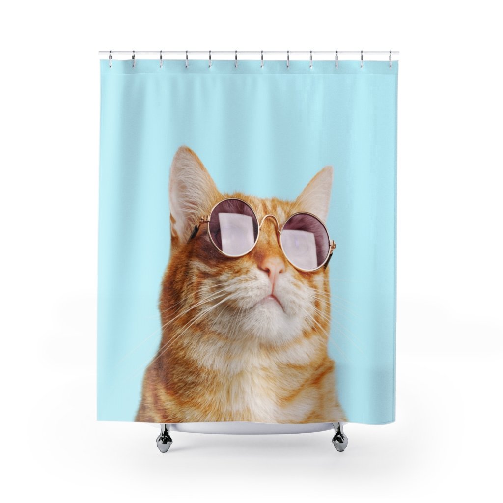 Cat Rules – Playful Cat Lover’s Shower Curtain