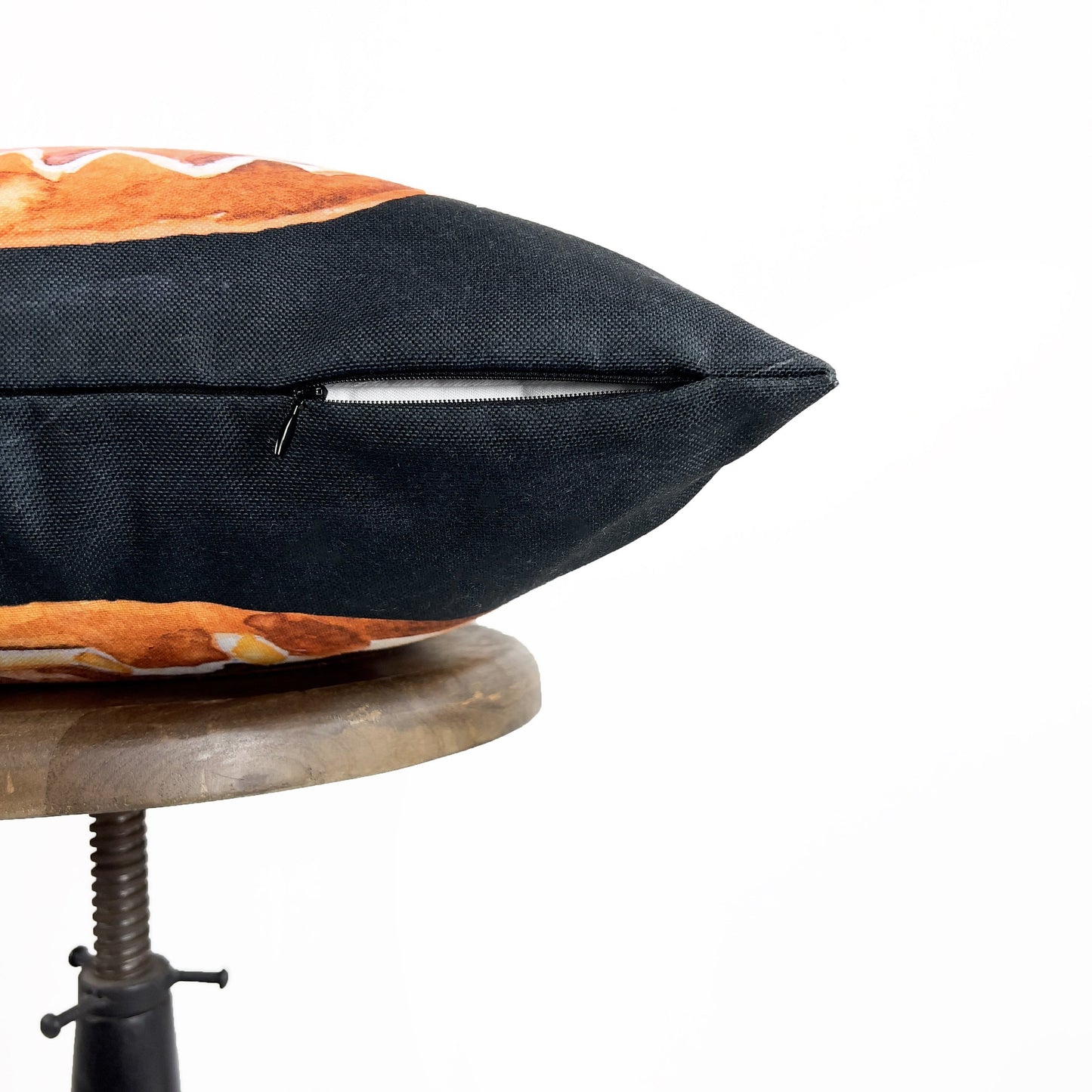 Jack O’ Lantern Throw Pillow Cover