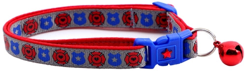 Fire & Police Badges - Breakaway Cat Collar