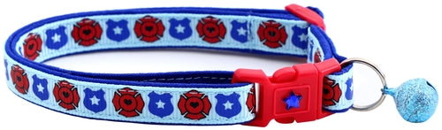 Fire & Police Badges - Breakaway Cat Collar
