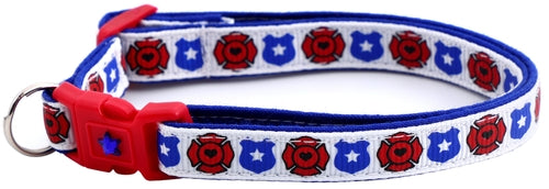 Fire & Police Badges - Breakaway Cat Collar