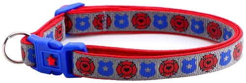 Fire & Police Badges - Breakaway Cat Collar