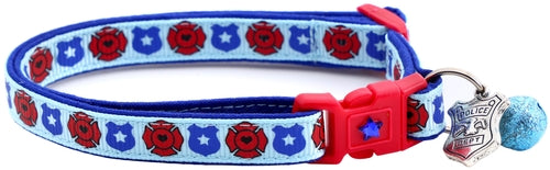 Fire & Police Badges - Breakaway Cat Collar
