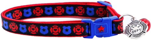 Fire & Police Badges - Breakaway Cat Collar