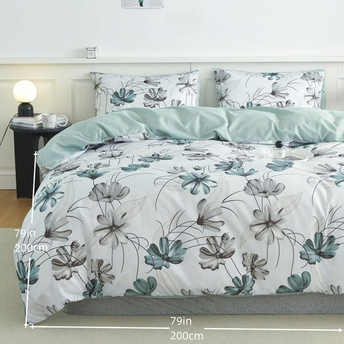 Floral 3-Piece Duvet Set – Soft & Stylish Bedroom Essential