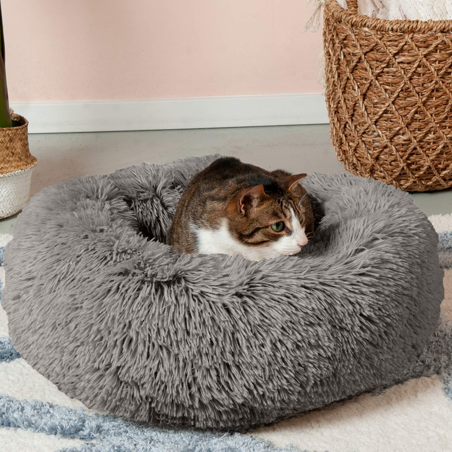 Calming Pet Bed – Deep Size XL Washable