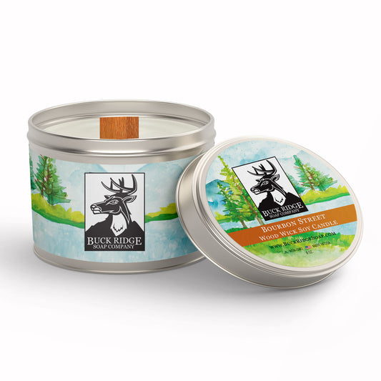 Bourbon Street – Sustainable Wood Wick Soy Candle
