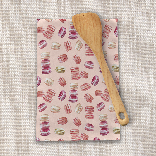 Macaron Tea Towel – Sweet & Stylish Kitchen Accent
