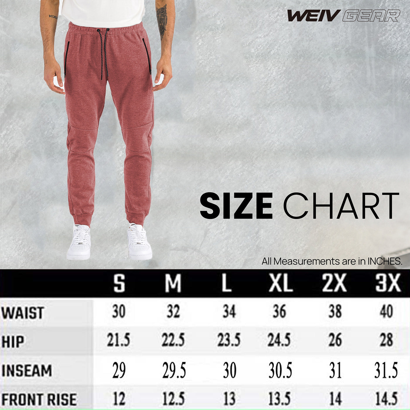 Heathered Cotton Sweats – J111