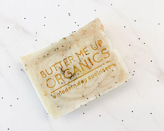 Lemon Poppyseed Handmade Soap – 4 oz Bar