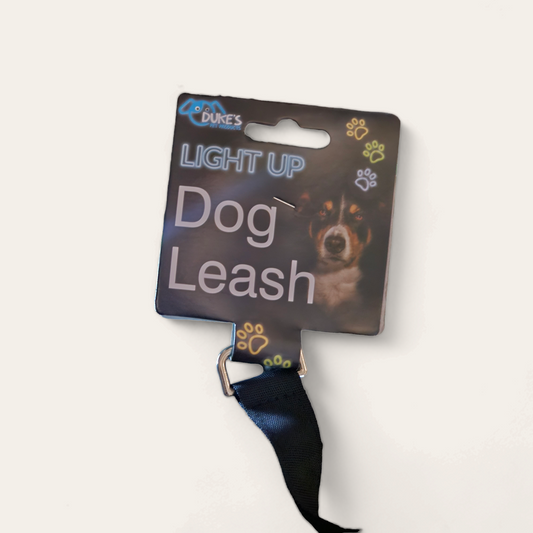 Light Up Dog Walking Leash – LED Safety Leash