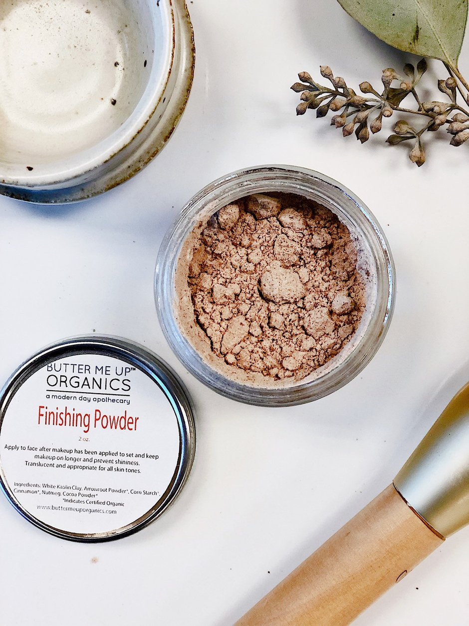 Organic Finishing Powder – Translucent Setting Powder