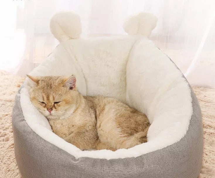 Pet Bed (Grey-Medium)