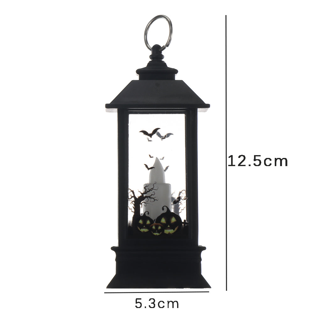 Halloween Hanging Lantern – Pumpkin Pattern LED Light