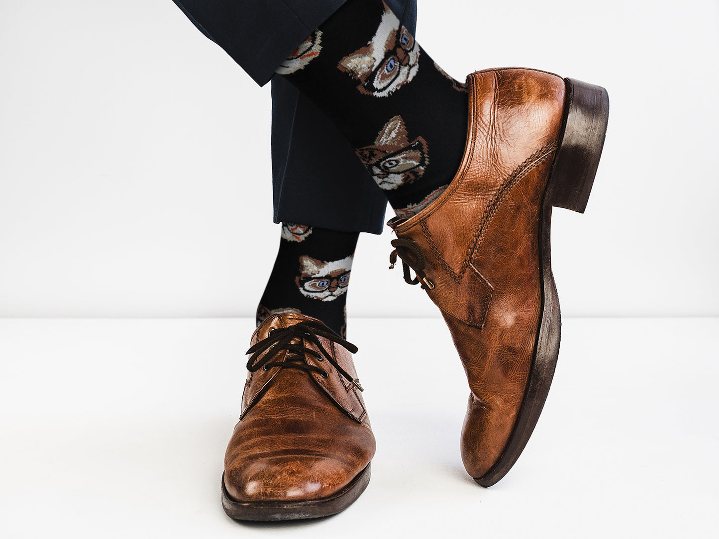 Casual Designer Trending Animal Socks – Cat – Unisex Style & Comfort