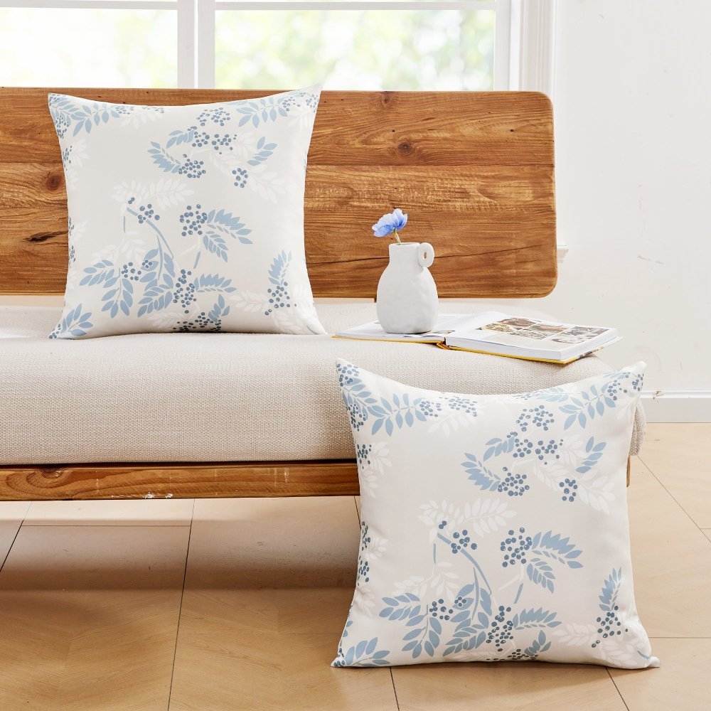 Farmhouse “Mountain Ash” Cushion Covers – Set of 2