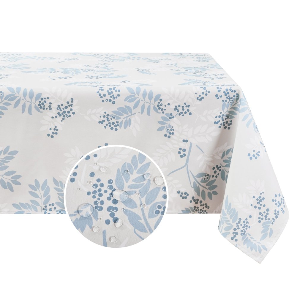 Farmhouse “Mountain Ash” Tablecloth – Waterproof & Sustainable