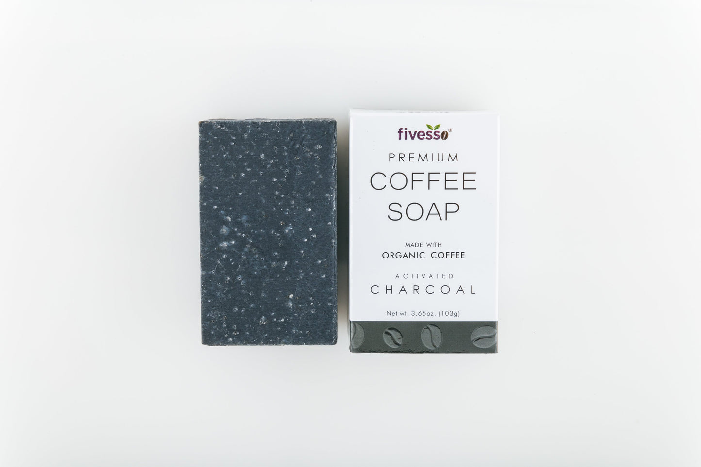 Activated Charcoal – Premium Coffee Soap Bar