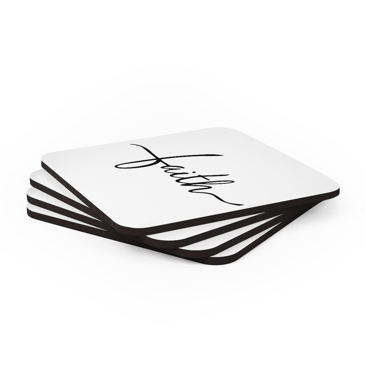 Faith Christian Coaster Set – 4-Pack