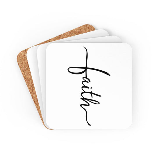 Faith Christian Coaster Set – 4-Pack