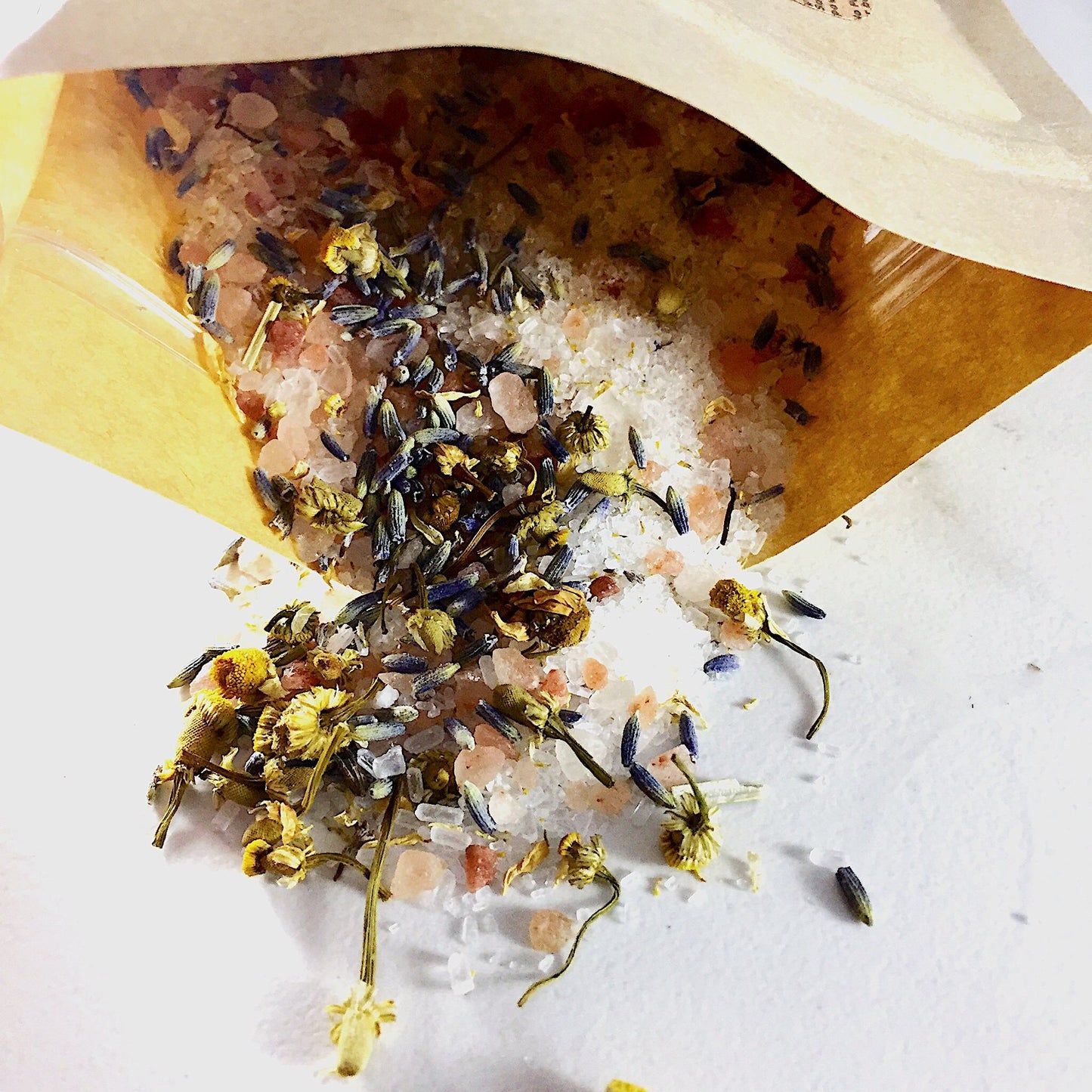 Calming Bath Salts – Lavender & Chamomile Detox Soak