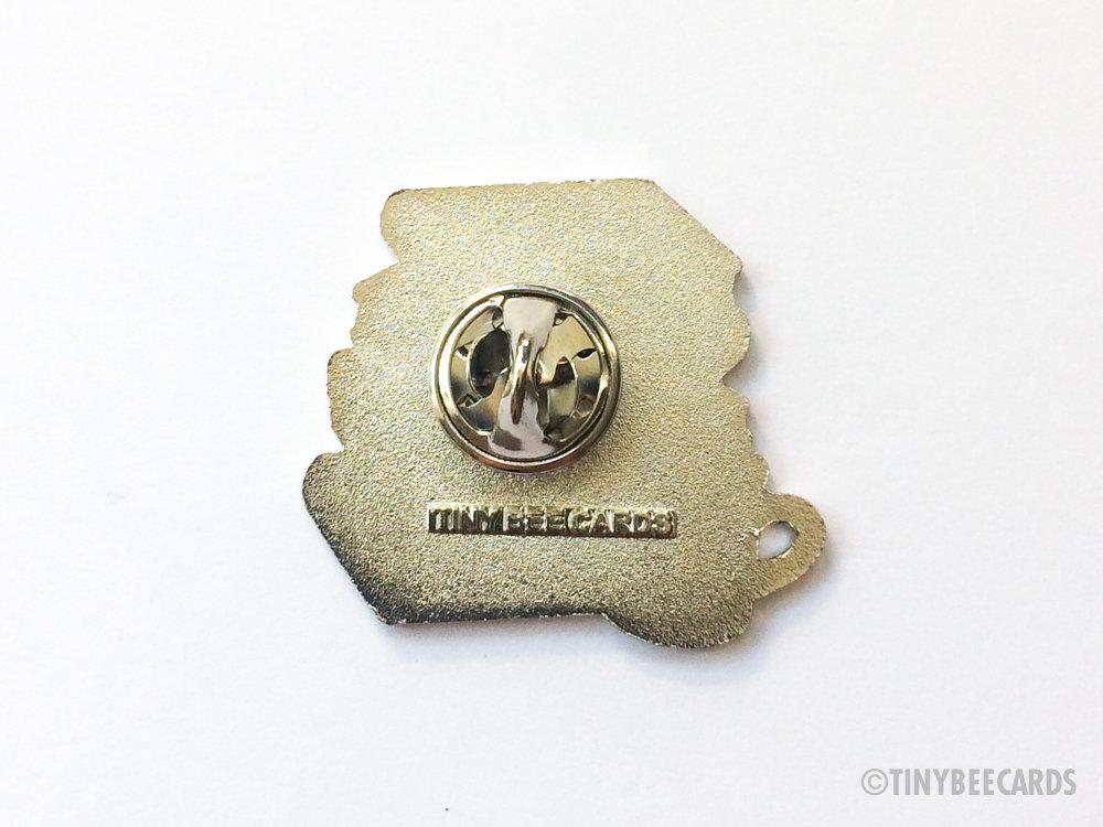 Book Lover Hard Enamel Pin – "Sorry I’m Booked"
