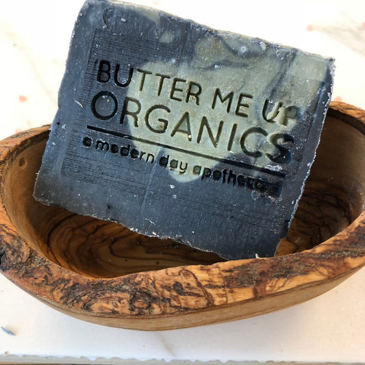 Organic Lemongrass Mint Soap – Activated Charcoal & French Green Clay