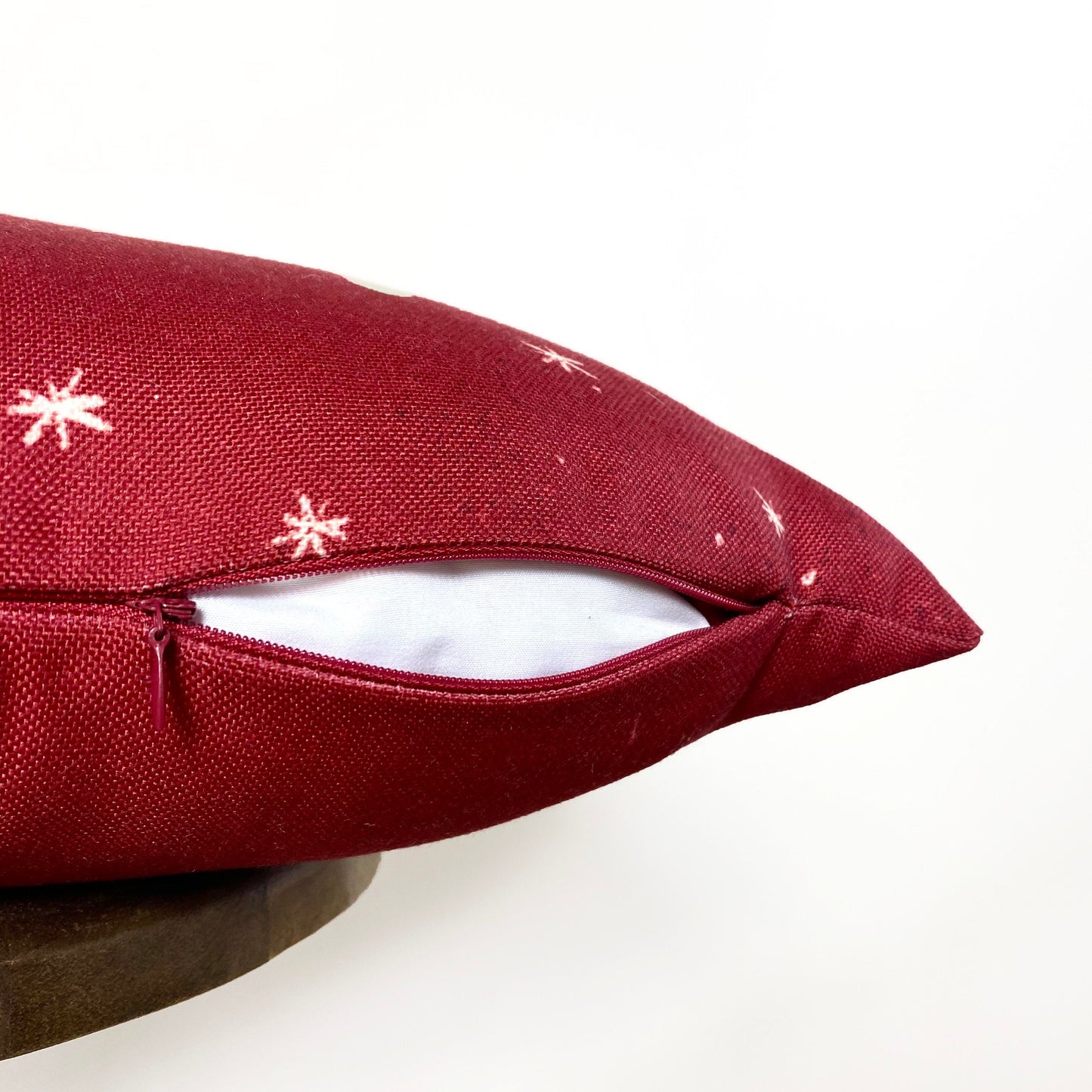 Christmas Stockings – Rustic Holiday Throw Pillow Cover