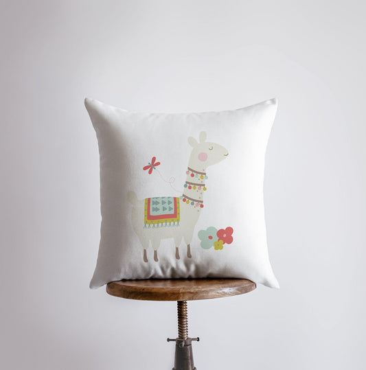 Llama with Necklace Pillow Cover – Southwest Alpaca Accent