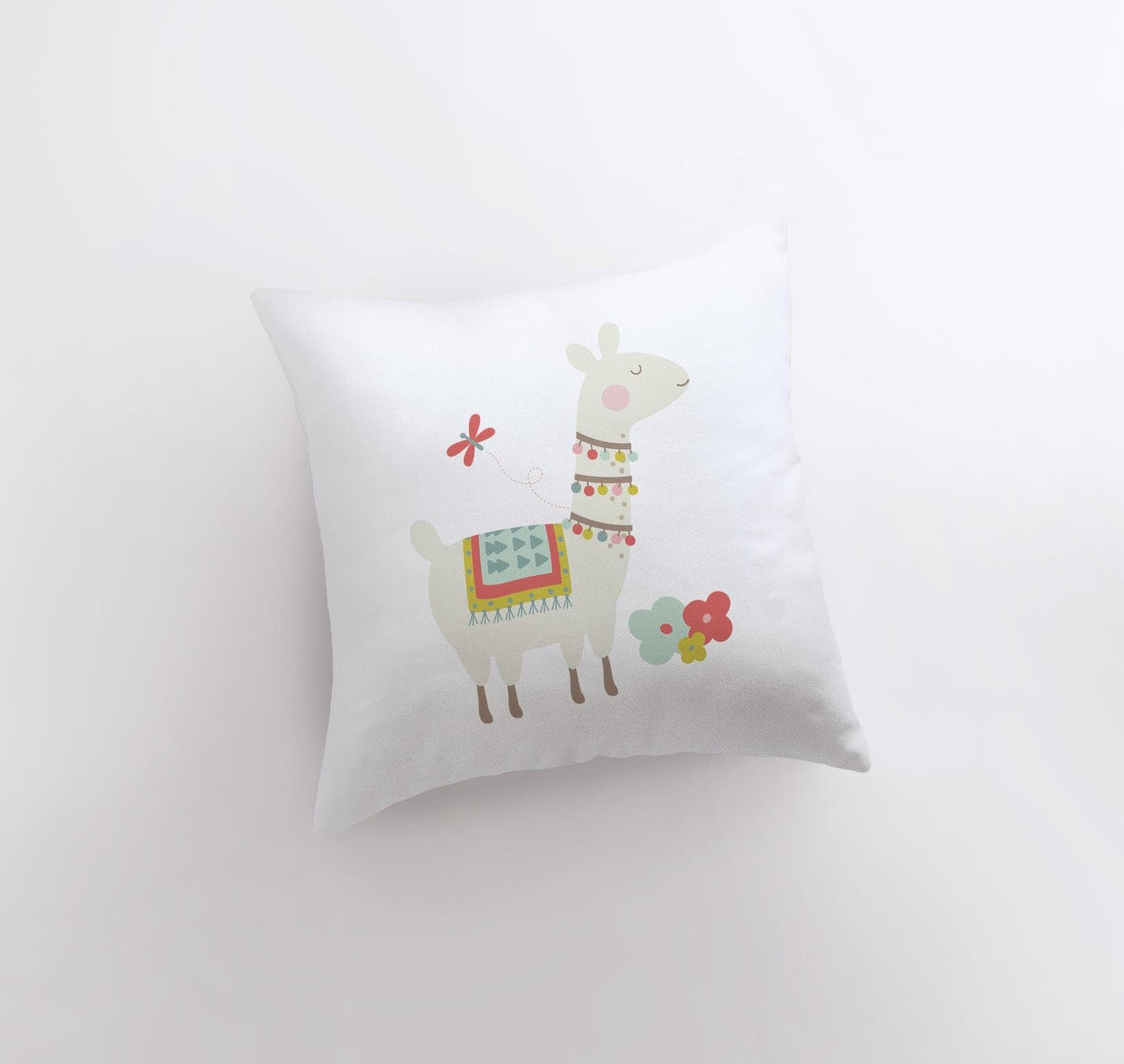 Llama with Necklace Pillow Cover – Southwest Alpaca Accent