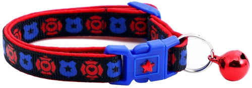 Fire & Police Badges - Breakaway Cat Collar