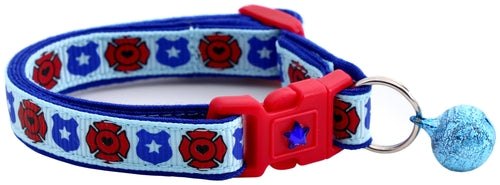 Fire & Police Badges - Breakaway Cat Collar