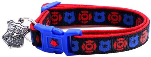 Fire & Police Badges - Breakaway Cat Collar