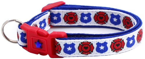 Fire & Police Badges - Breakaway Cat Collar