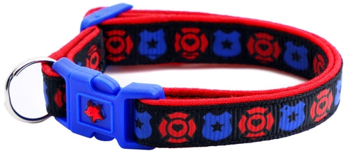 Fire & Police Badges - Breakaway Cat Collar