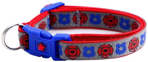 Fire & Police Badges - Breakaway Cat Collar