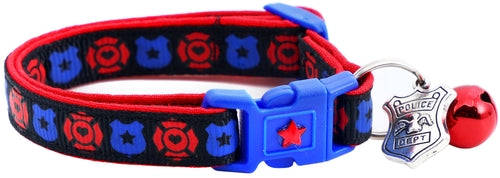 Fire & Police Badges - Breakaway Cat Collar