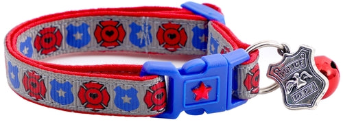 Fire & Police Badges - Breakaway Cat Collar